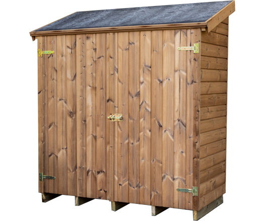 Abri Theora Mural, THT panneaux 19mm, 1.80 x 0.80m, 1.35m²