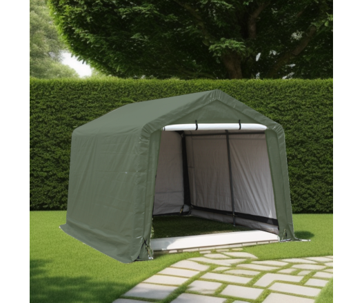 Abri en Toile renforcée, Acier, 3.0 x 3.0 m, 9.00 m²