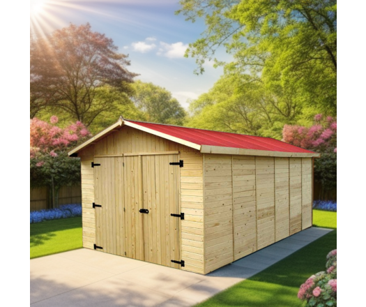 Garage Eden, Epicéa, 3.00 x 5.20m, 15.60m²
