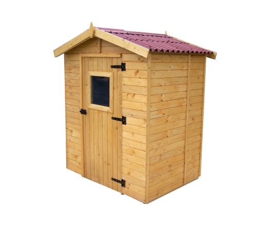 Abri Eden, Epicea panneaux 16mm, 1.80 x 1.50m 2.60m²