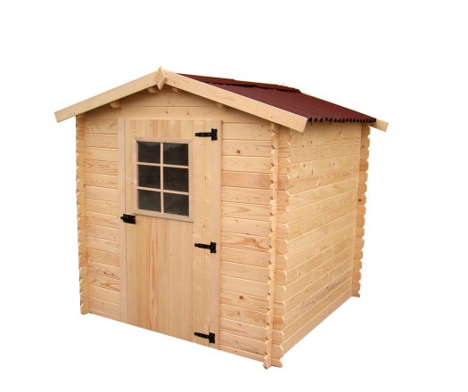 Abri Alpina, Epicéa madriers 20mm, 2.0 x 2.0 m, 4.00 m²