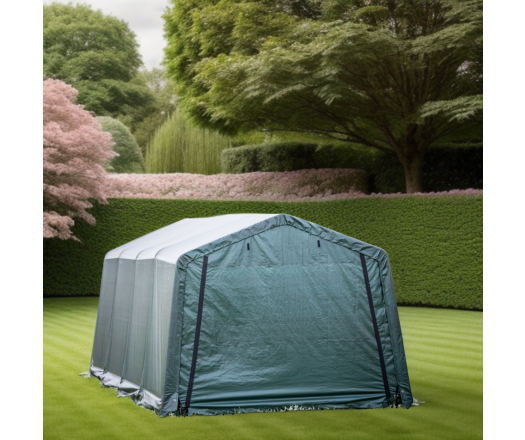Abri en Toile renforcée, Acier, 3.0 x 6.10 m, 18.3 m²