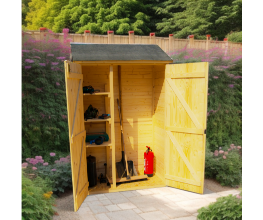 Abri Eden Mural, Epicéa panneaux 16m, 1.20 x 0.60m, 0.70m²