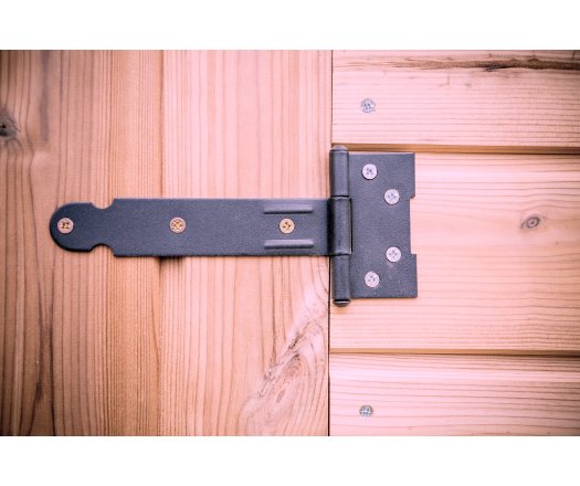 Abri Dommar, Douglas Madriers 28mm, 4.90 x 4.00m, 19.70m²