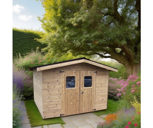 Abri Therma, THT Panneaux 19mm, 3.40 x 3.00, 10.30m²