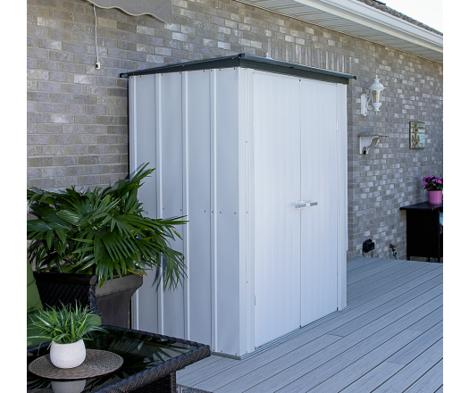 Abri Métal, spécial espace restreint, 1.70 x 0.90m, 1.50m²