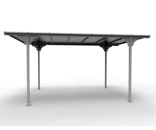 Carport, Aluminium 1.4mm, 5.00 x 2.80m, 14.70m²