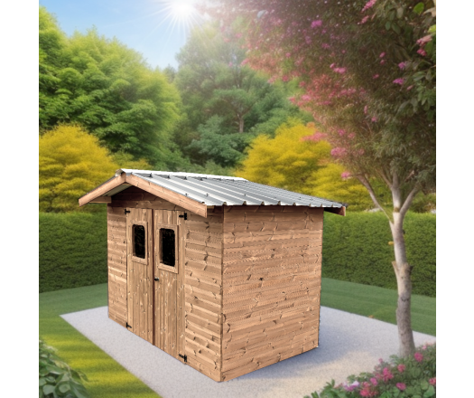 Abri Therma, THT Panneaux 19mm, 2.70 x 2.60m, 7.00m²