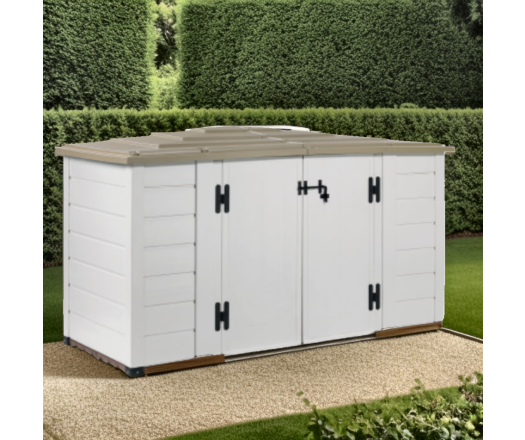 Coffre de jardin résine Garofalo, 1.22 x 0.82 m, 1.00m²