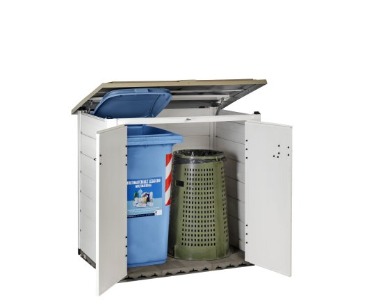 Coffre de jardin résine Garofalo, 1.22 x 0.82 m, 1.00m²