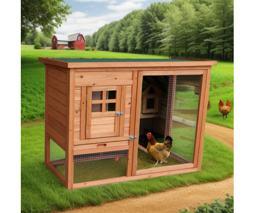 Poulailler standard, Bois, 0.90 x 0.45m, 0.50m²