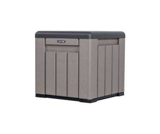 Cube de rangement, imitation bois, 0.50m x 0.50m, 0.25m²