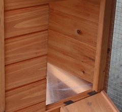 Poulailler standard, Bois, 0.90 x 0.45m, 0.50m²