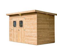 Abri theora, THT panneaux 19mm, 3.10 x 2.20m, 6.80m²