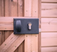 Abri Dinan, Douglas Madriers 28mm, 3.40 x 2.35m, 8.00m²