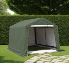 Abri en Toile renforcée, Acier, 3.0 x 3.0 m, 9.00 m²