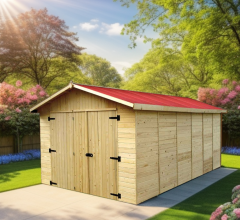 Garage Eden, Epicéa, 3.00 x 5.20m, 15.60m²
