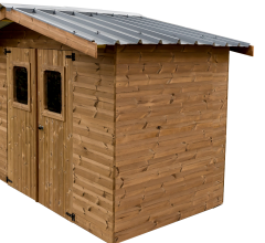 Abri Therma, THT Panneaux 19mm, 2.70 x 2.60m, 7.00m²