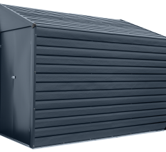 Abri, métal, ouverture latérale, 1.20 x 2.00m, 2.40m²