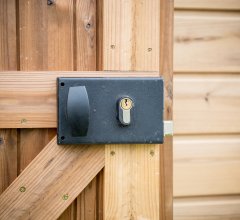 Abri Thiers, THT Madriers 19mm, 3.40 x 3.50m, 12m²