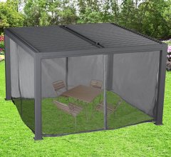 Kit rideau moustiquaire pour pergola PER 3630 BI