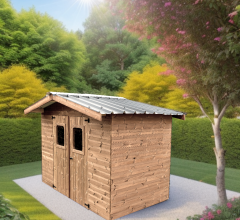 Abri Therma, THT Panneaux 19mm, 2.70 x 2.60m, 7.00m²