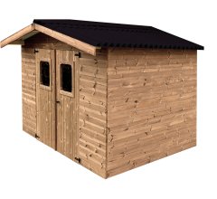 Abri Thiers, THT Madriers 19mm, 3.40 x 3.50m, 12m²