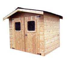 Abri Thiers, THT Madriers 19mm, 2.80 x 2.70m, 7.50m²