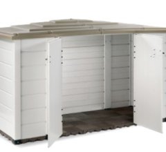 Coffre de jardin résine Garofalo, 1.22 x 0.82 m, 1.00m²