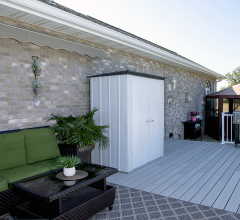 Abri Métal, spécial espace restreint, 1.70 x 0.90m, 1.50m²