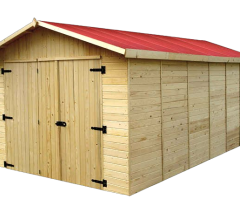 Garage Eden, Epicéa, 3.00 x 5.20m, 15.60m²