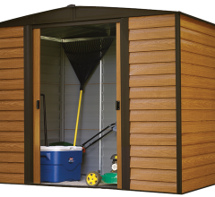 Abri Métal, imitation bois, 2.50m x 1.80m, 4.50m²