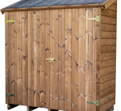 Abri Theora Mural, THT panneaux 19mm, 1.80 x 0.80m, 1.35m²