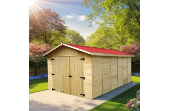 Garage Eden, Epicéa, 3.00 x 5.20m, 15.60m²