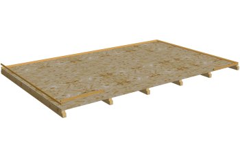 Plancher pour  abri BA 4030.02 N