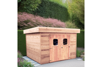 Abri Dinan, Douglas Madriers 28mm, 3.40 x 2.35m, 8.00m²